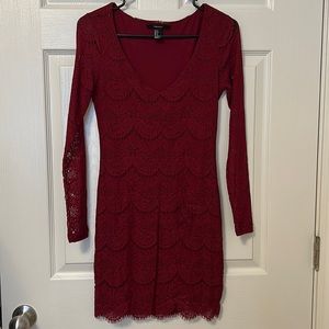 Forever21 | Eyelash Lace Dress